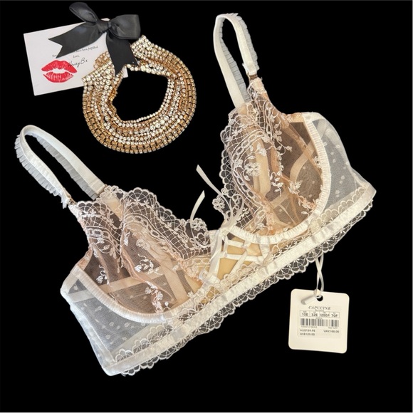 Honey Birdette Capucine bra 32DDD/F - Picture 11 of 13